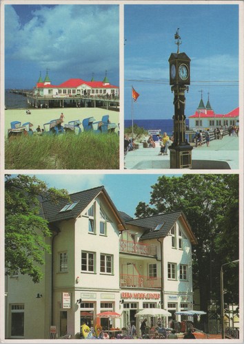 Ansichtskarte ahlbeck usedom - ansichtskarte,
