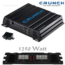 B-Ware Crunch 1250Watt Digital Verstärker GPX-1250.1D 1-Kanal Endstufe Subwoofer