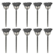 20xTopfbürste Topfdrahtbürste für Dremel Zubehörsatz für Multifunktionswerkzeug