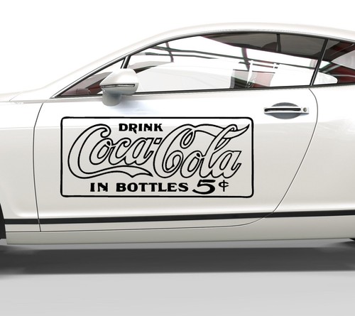 Autoaufkleber coca cola - 5, cent