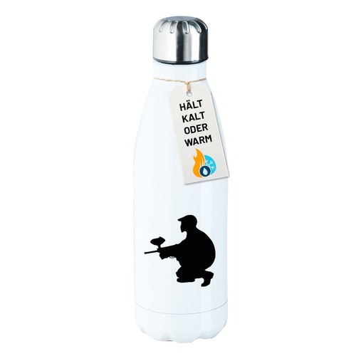 Edelstahl-Trinkflasche