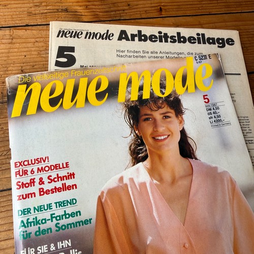 Neue mode 1987 mai 5 - 05/1987,