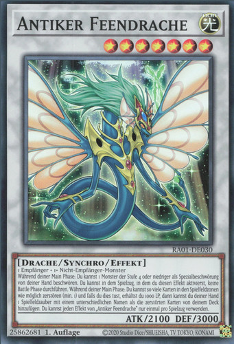 Yugioh antiker feendrache - yugioh,