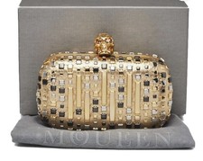 ALEXANDER McQUEEN Gold Studded