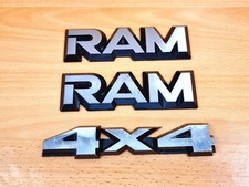 DODGE RAM  4X4 - EMBLEM (SET) - ORIGINAL - U.S.A