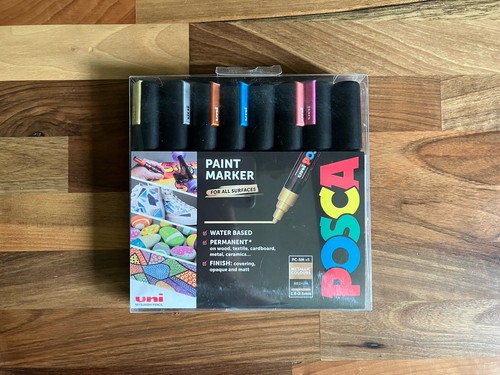 Uni posca lackmarker 8 - uni,