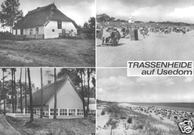 Trassenheide usedom vier - ak,,