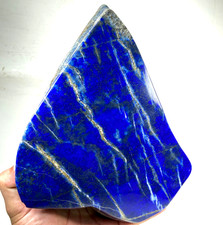 2,630 kg Lapislazuli Freeform polierte raue Steinkristallplatte aus Afghanistan