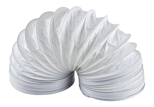 Abluftschlauch pvc weiß - pvc,