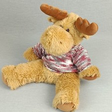 TCM Tchibo Elch Eddi mit Pulli  ❤️ Pullover Stofftier Plüsch Kuscheltier ca 35cm