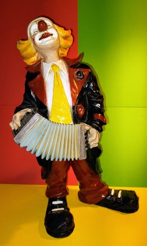 Großer gilde zirkus clown - gilde, mit