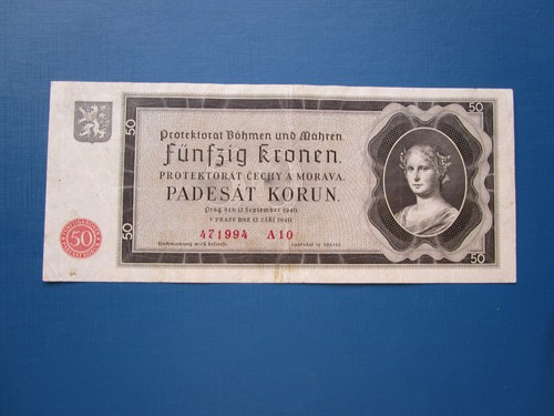 Banknote 50 tschechische - banknote,