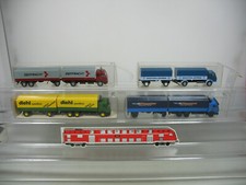 4x Wiking H0 1:87 LKW Mercedes