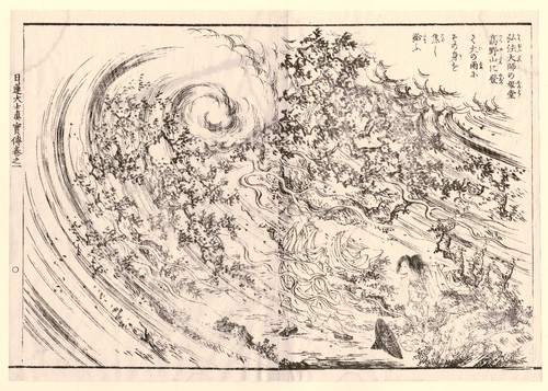 Illustration holzschnitt - holzschnitt,