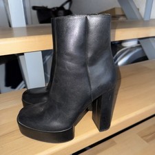 Zara Echt Leder Stiefelette