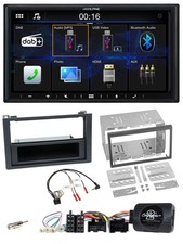 Alpine Bluetooth 2DIN Lenkrad DAB USB Autoradio für Saab 9-3 2008-2012