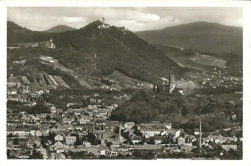 Bad godesberg bonn blick - ak,