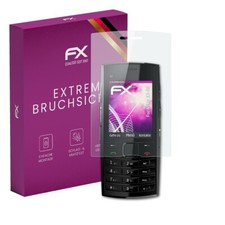 atFoliX Glasfolie für Nokia X2-02 Displayfolie 9H Schutzpanzer