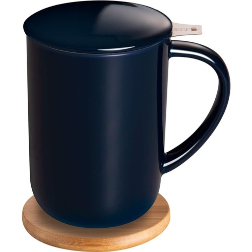 Porzellan tee tasse mit - tee, sieb