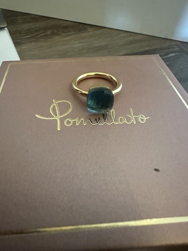 Pomellato nude blau tapas ring - pomellato,