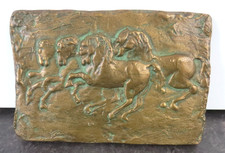 26648/ Altes Relief Bronze