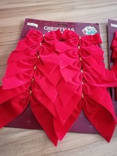 Weihnachts Deko Schleifen.