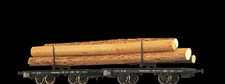 Brawa 47725, Langholzwagen