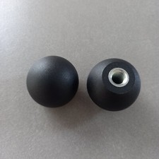 Kugelknopf Schalthebelknauf  DIN 319, Form E , M8 Gewindebuchse