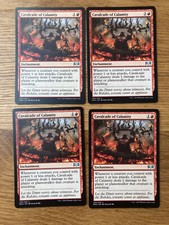 4 x Cavalcade of Calamity / Unheilvoller Zirkus, englisch (Near Mint, Uncommon)