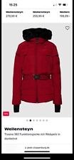 Tivana 382 funktionsjacke mit Webpelz in dunkelrot von Wellensteyn