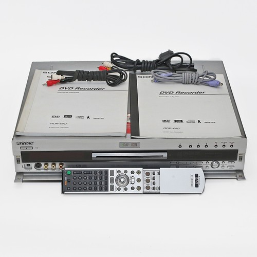 Sony rdr gx7 - sony, dvd