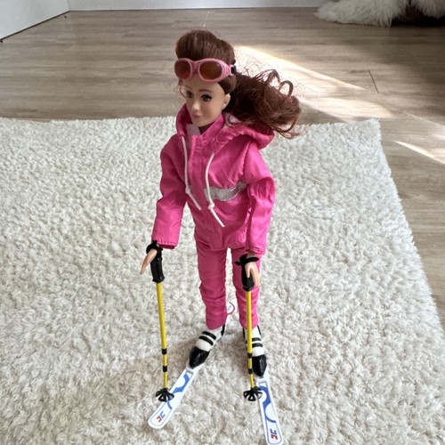 Modepuppe skifahrerin mit - modepuppe,