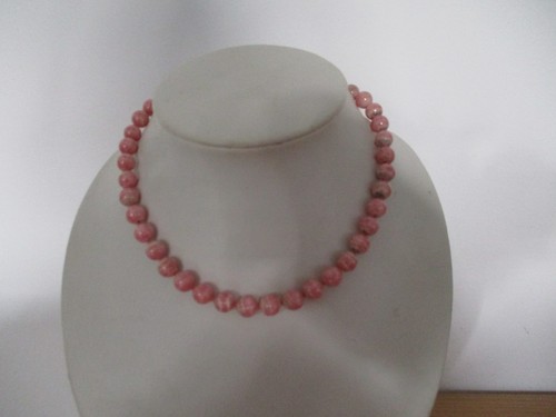 Rhodochrosit kette 45 cm - 10,