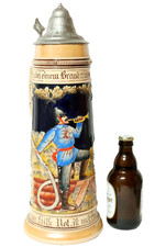 42cm großer feuerwehrkrug - 42cm,