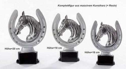 3er serie pokale pferde - 3er,