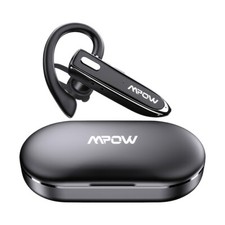 Bluetooth 5.3 Headset Stereo Kopfhörer Kabellos Ohrhörer mit Mikrofon für Handy