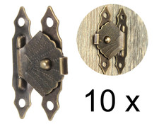 10x Verschluss für Truhe