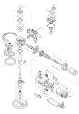 Makita Ersatzteile für Exzenter-/Rotationsschleifer BO6050