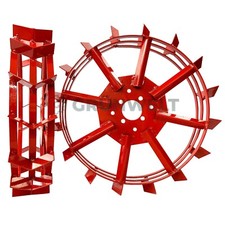 Schaufelräder Eisenräder Grünwelt GW-ER600 Schaufelrad Eisenräderset zum Pflügen