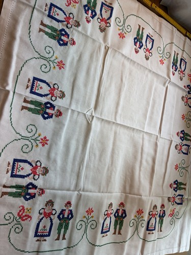 Tischdecke kreuzstich - tischdecke,