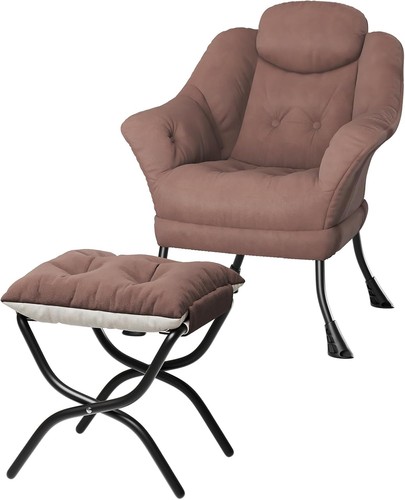 Sessel mit hocker ohrensessel - mit,