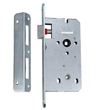 Einsteckschloss Türschloss 72/50 Gerda ZW 100 Links/Rechts Einlassschloss WC Bad