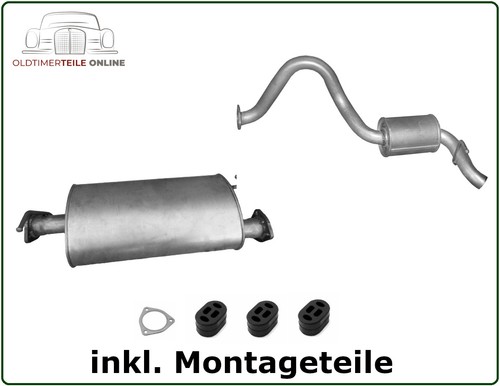 Auspuff set für land - auspuff, rover