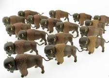 17x PLAYMOBIL Bison Herde