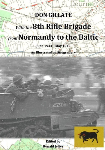 With the 8th rifle brigade - with,