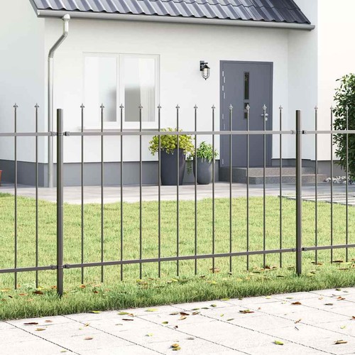 Gartenzaun mit speerspitze - mit,