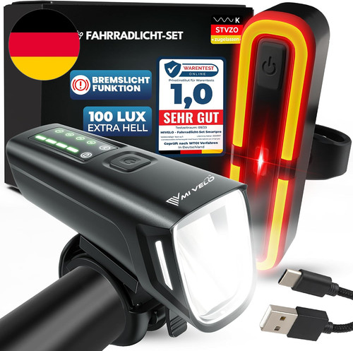 Mivelo smart fahrradlicht set - smart,