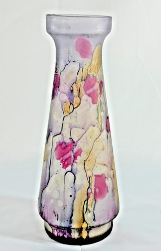 Jugendstil kamee glas vase - jugendstil,