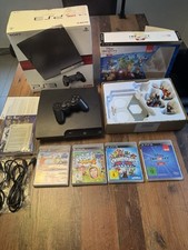 Playstation 3 Slim CECH-3004A PS3  + 1 Controller + PS3 Disney Infinity Mit Fig