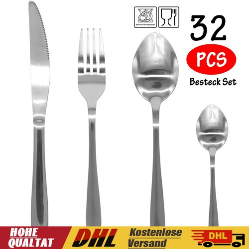 Teilig besteckset für - 32,